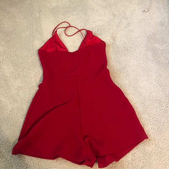 Red Romper - Picture 2 of 3